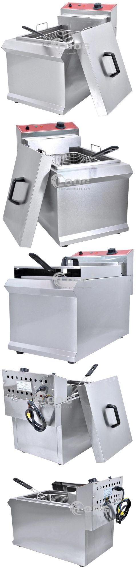 Commercial Fast Food Frying Machine Induction Deep Fryer Restaurant Equipment Kitchen Deep Fryer Donut Fryer Machine for Restaurant