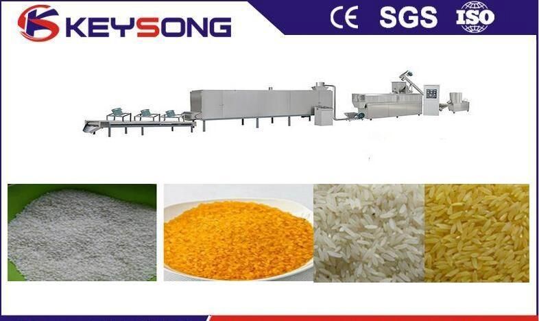 Manual Thin Long Artificial Rice Food Machine