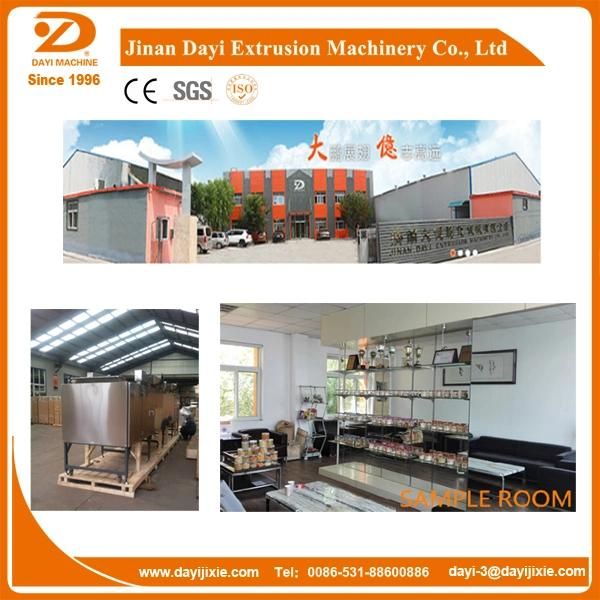 Fried Puff Snack Processing Line Made by Wheat Flour