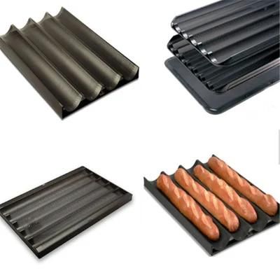 Rk Bakeware China Manufacturer- French Baking Baguette Tray/French Stick Tray