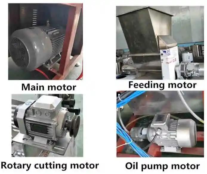 Double Screws Core Filling Snack Production Extruder
