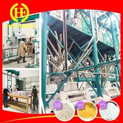 120t/D Maize Milling Machines South Africa for Special Maize Meal