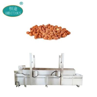 Electric Deep Fryer Machinery Conveyor Belt Deep Fryer Peanut Frying Machine