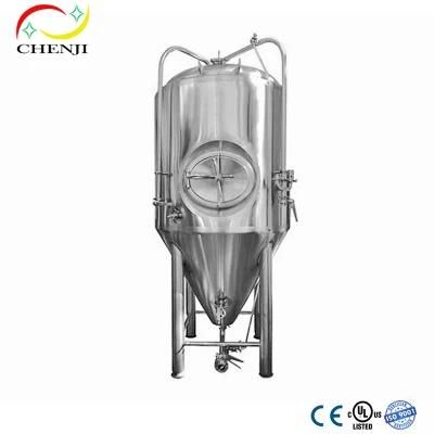 200L 300L 500L 3bbl 5bbl Fermentation Tank with Dimple Jacket