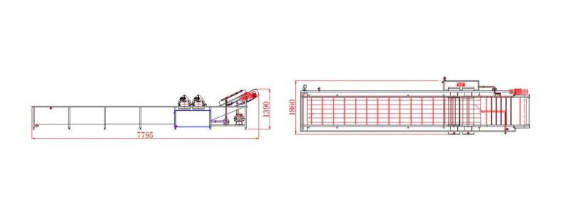 5000kg Automatic Bubble Washing Machine Washer for Cleaning Food