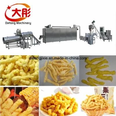Automatic Cheetos Corn Curl Kurkure Snacks Food Extruder Making Machine