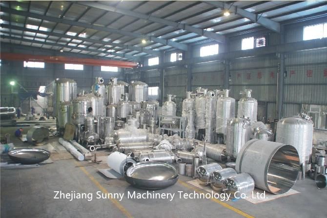Sanitary Stainless Fermentor for Biological Fermentation