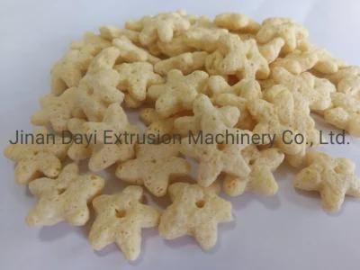 Star Shape Breakfast Cereal Machine Extruder Making Machine