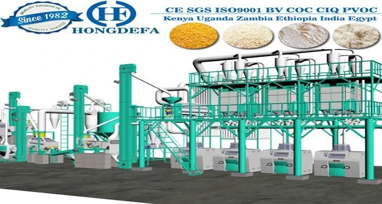 100t/24h Best Price Maize Milling Machine