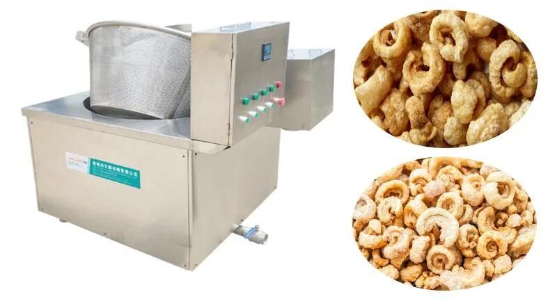Batch Automatic Fryer Machine Pork Rinds Frying Machine