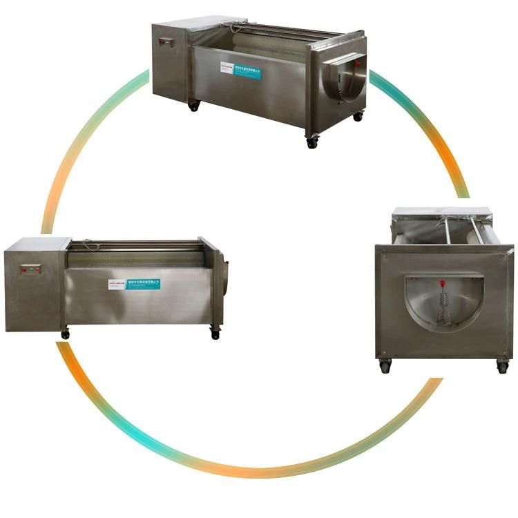Brush Roller Washing Machine Scallop Washing and Cleaning Machine