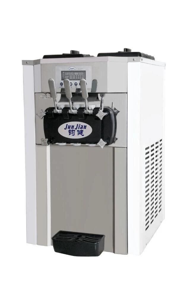 Counter Top Stainless Steel Soft Ice Cream Machine