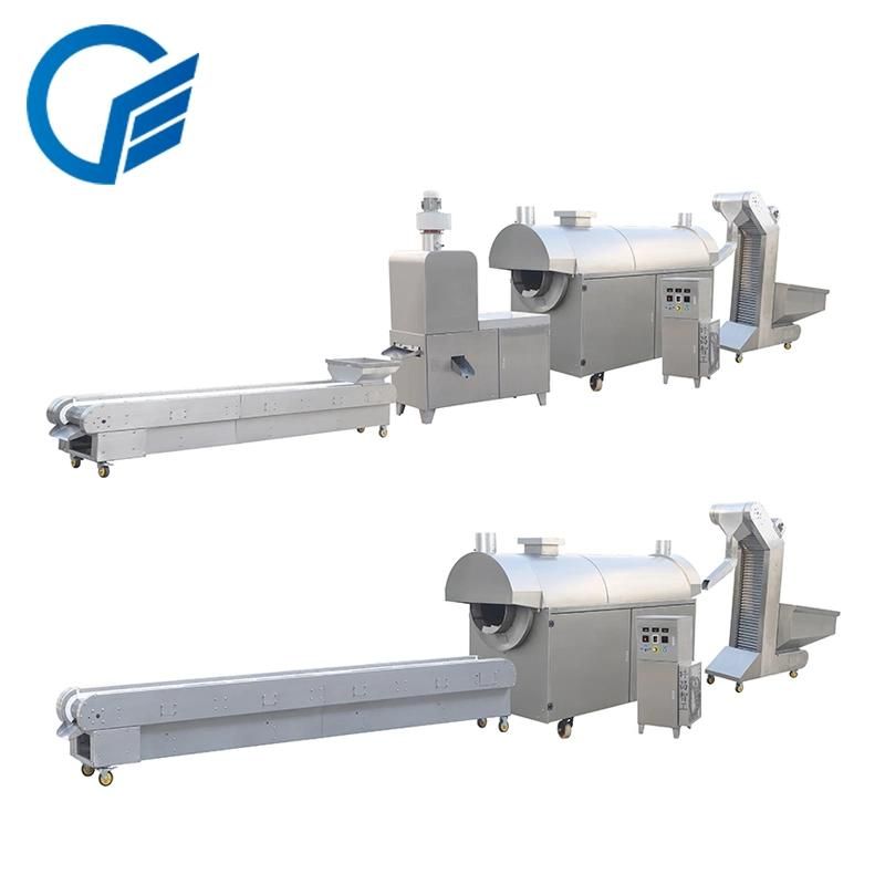 Automatic Sunflower Seeds Roasting Machine/Puffing Rice Roaster