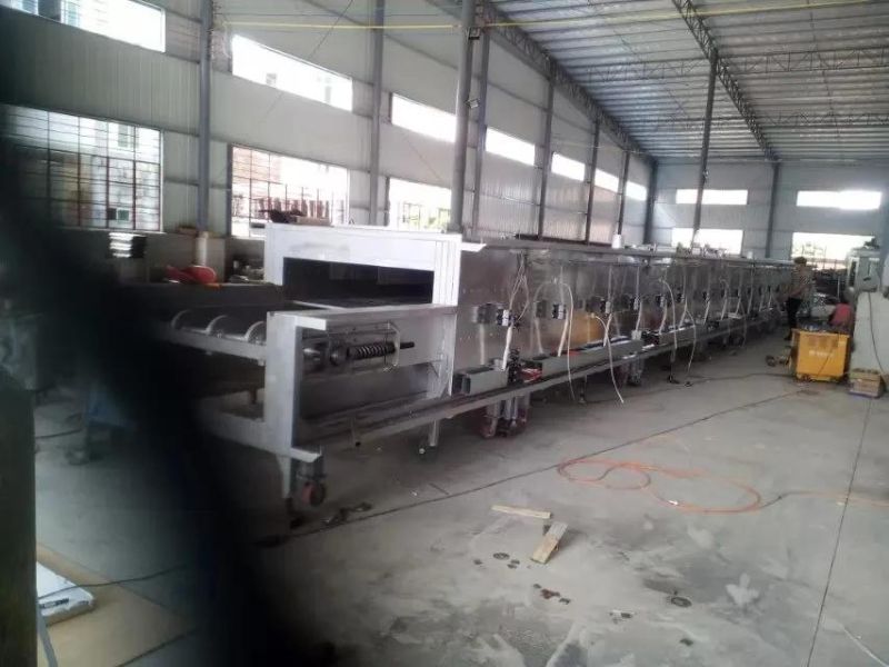 Stainless Continuous Gas Bakery Tunnel Oven for Kitchen Equipment