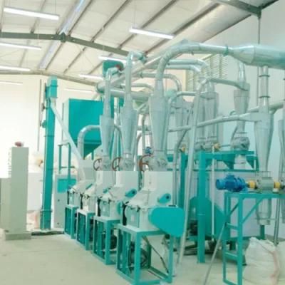 Corn Flour Mill Flour Processing Equipment Maize Milling Machinery