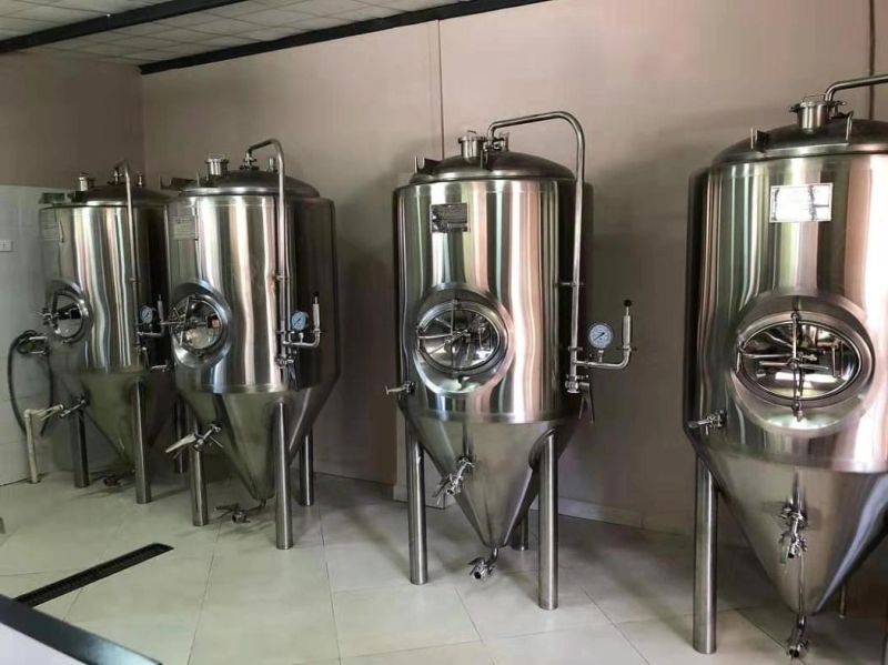 1000 Liter Fermenter Conical Stainless Steel Fermentation Tank