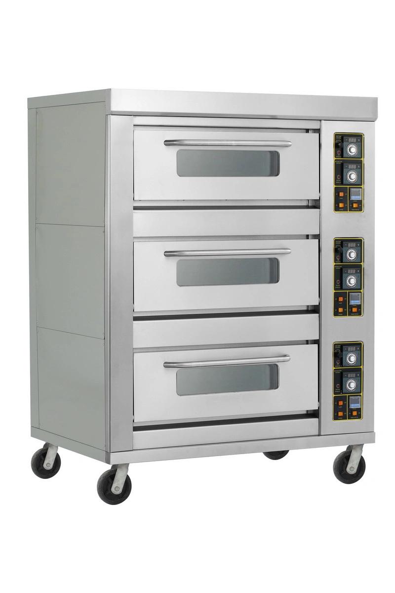 Three Layers Six Trays Gas Oven