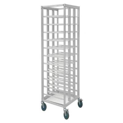 Adjustable Transport Bakery Bread Cooler Trolley Tray Rack Trolley