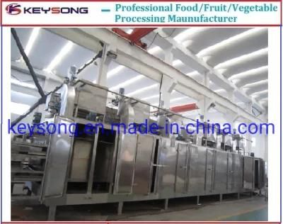 Continuous Hot Air Circulation Mesh Belt Dryer Food Machine