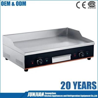 Factory Price Electric Griddle (1/3 grooved &amp; 2/3 flat)