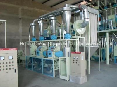 Complete Set Corn Flour Milling Plant Maize Grits Machine