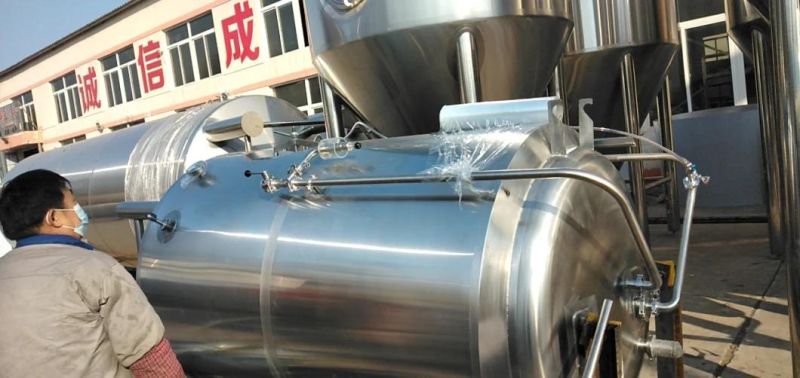 100hl Brite Tank SS304 Beer Storage Vessel with Cooling Jacket