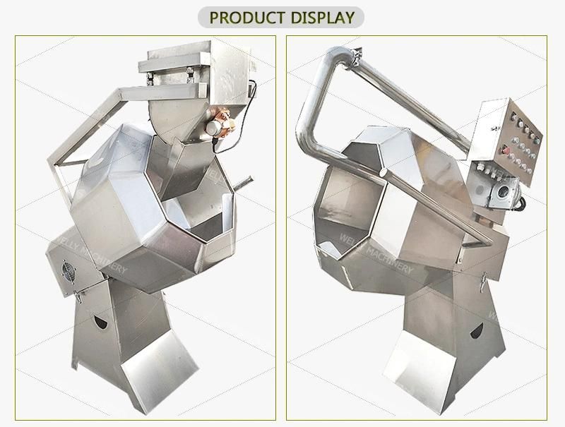Long Service Time Potato Chips Peanut Banana Chips Flavoring Seasoning Machine