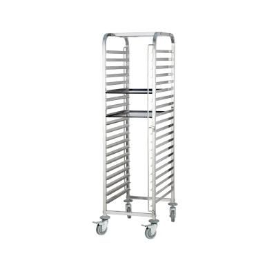 Food Bakery 400*600 Cm Sheet Pan Rack Cooling Trolley