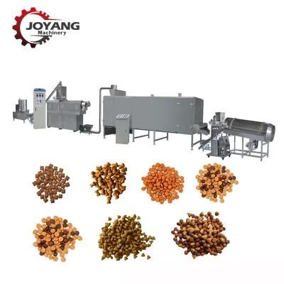 100-2500 Kg/Hr All Ages Kibble Dog Food Making Machine Pet Cat Animal Feed Production ...