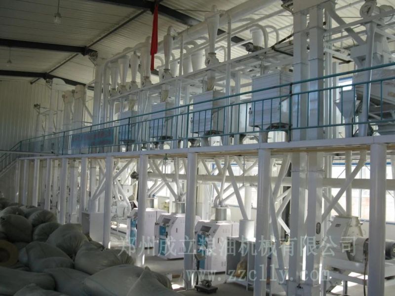 Corn Grits with Controlable Output Size Capacity Around 1ton/Hr