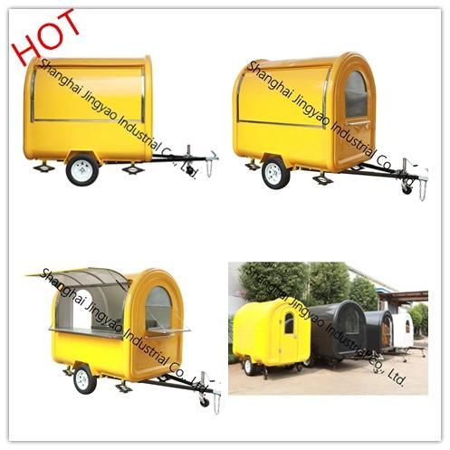 High Quality Modern Food Cart/Ice Cream Concession Trailer/Towable Food Trailer for Sale