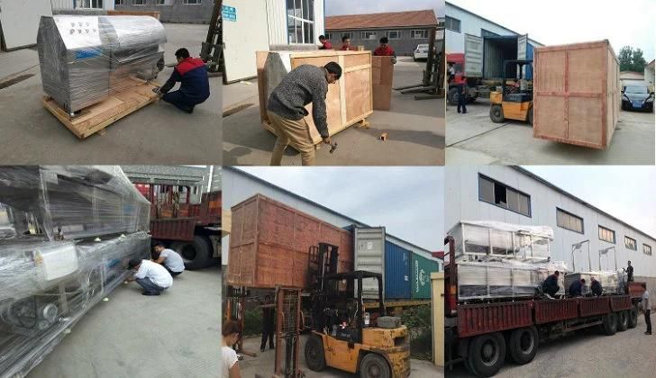 Full Automatic Conveyor Fryer Pork Conveyor Frying Machine