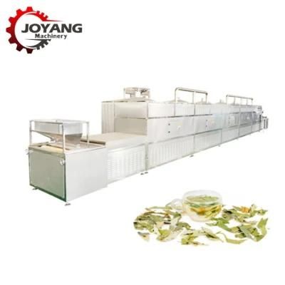 Industrial Microwave Tea Leaf Drying Sterilization Machine