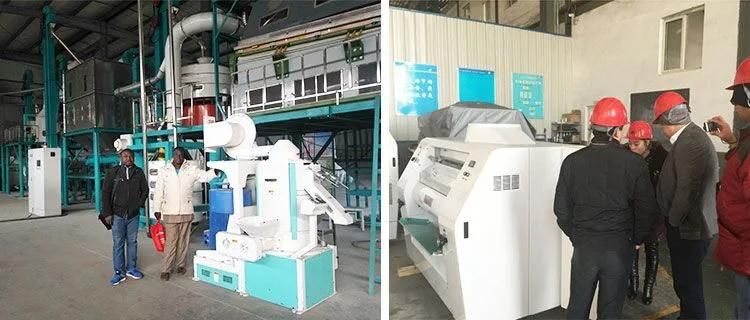 Angola Running 250t/24h Corn Flour Milling Machine
