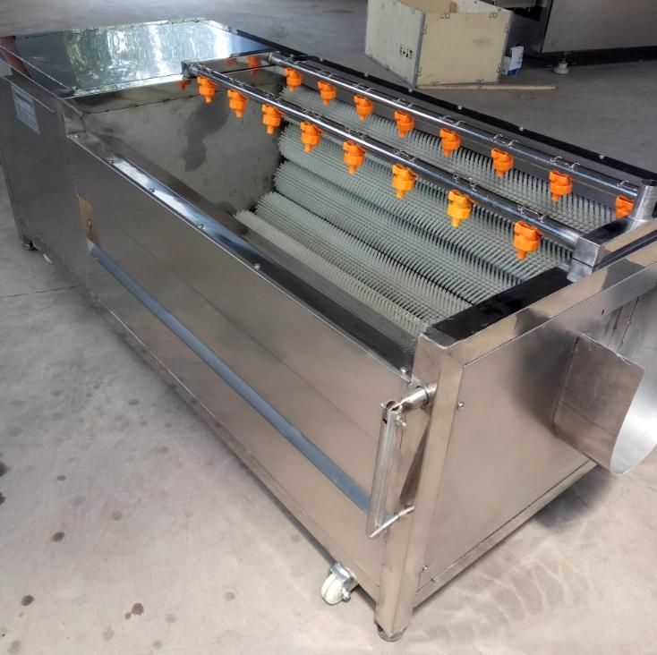 Professional Potato Washing and Peeling Machine/Apple Washing Equipment