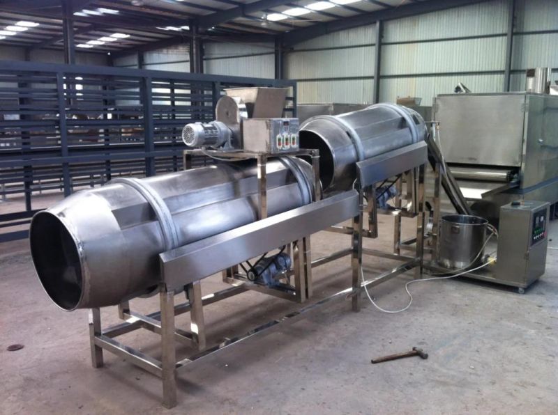 Extruded Puffed Snack Machine Wheat Puffing Machine Automatic Puffed Rice Snacks Making Machine
