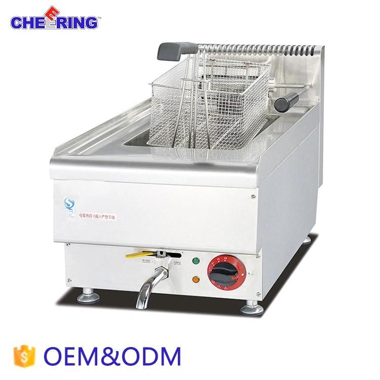 1 Tank 1 Basket Counter Top Electric Fryer