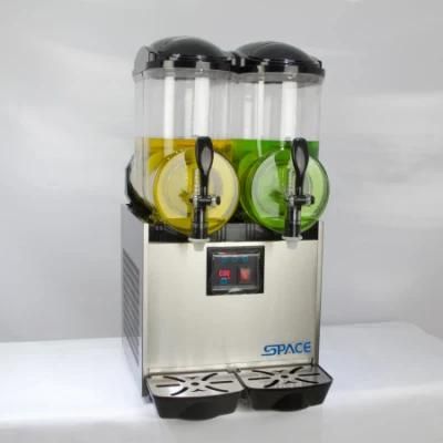 High Quality Automatic 2 Bowls Slushy Cheap Juice Drink Maker
