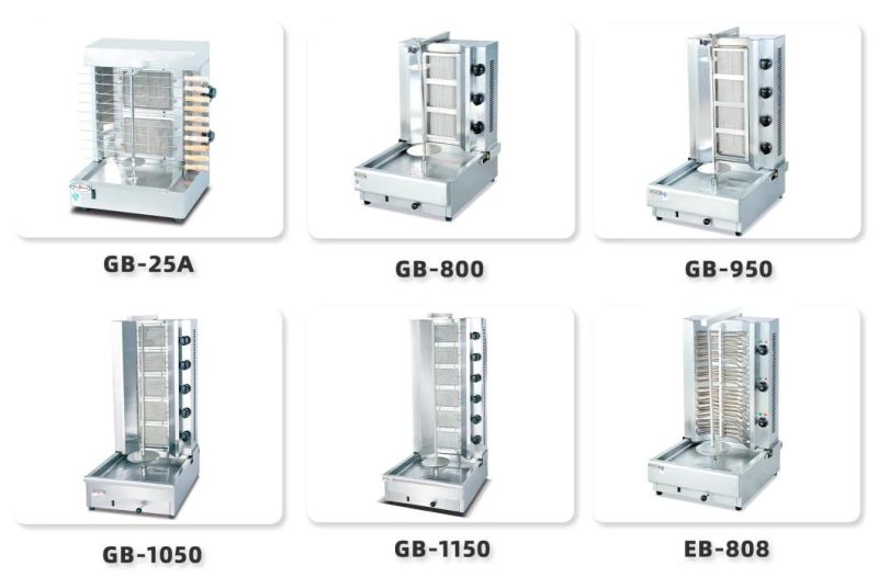 Commercial Stainless Steel Electric Doner Kebab Grill Eb-808