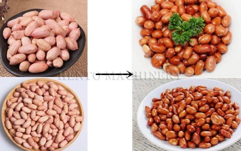 Industrial Snack Food Peanut Frying Production Line / Fried Peanut Production Line
