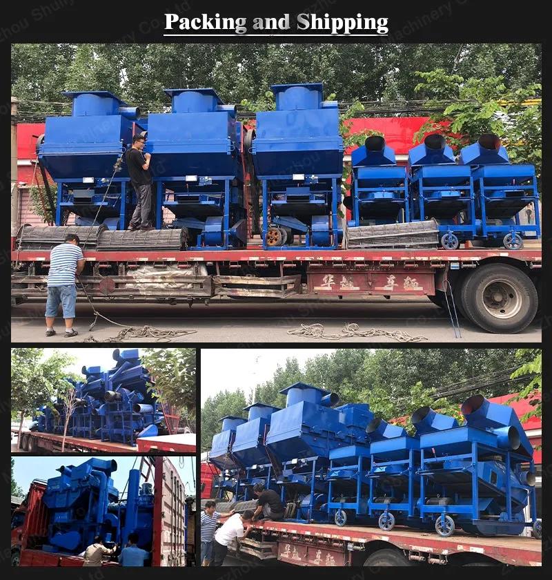 Full Automatic Peanut Shelling Threshing Machine