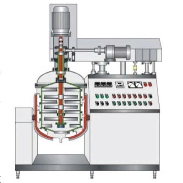 Vacuum High Shear Emulsifying Mixer