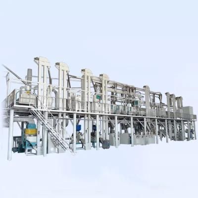 Wheat Processing Milling Machinery Grain Processing Flour Mill