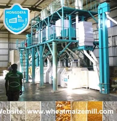 Good Prices Kenya 50 Ton Maize Posho Mills, Maize Flour Milling