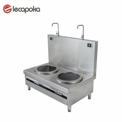 Commercial Restaurant Professional 380V 12kw Electric Induction Soup Cooktop