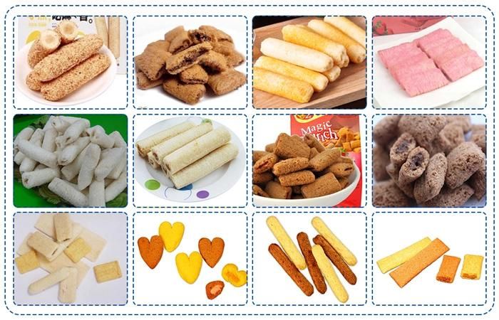 Small Scale/Stainless Steel/Automatic Puffing Food Machine for Factory with Ce