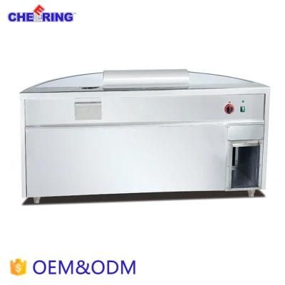 Semicircle Electric/Gas Teppanyaki with Griddle