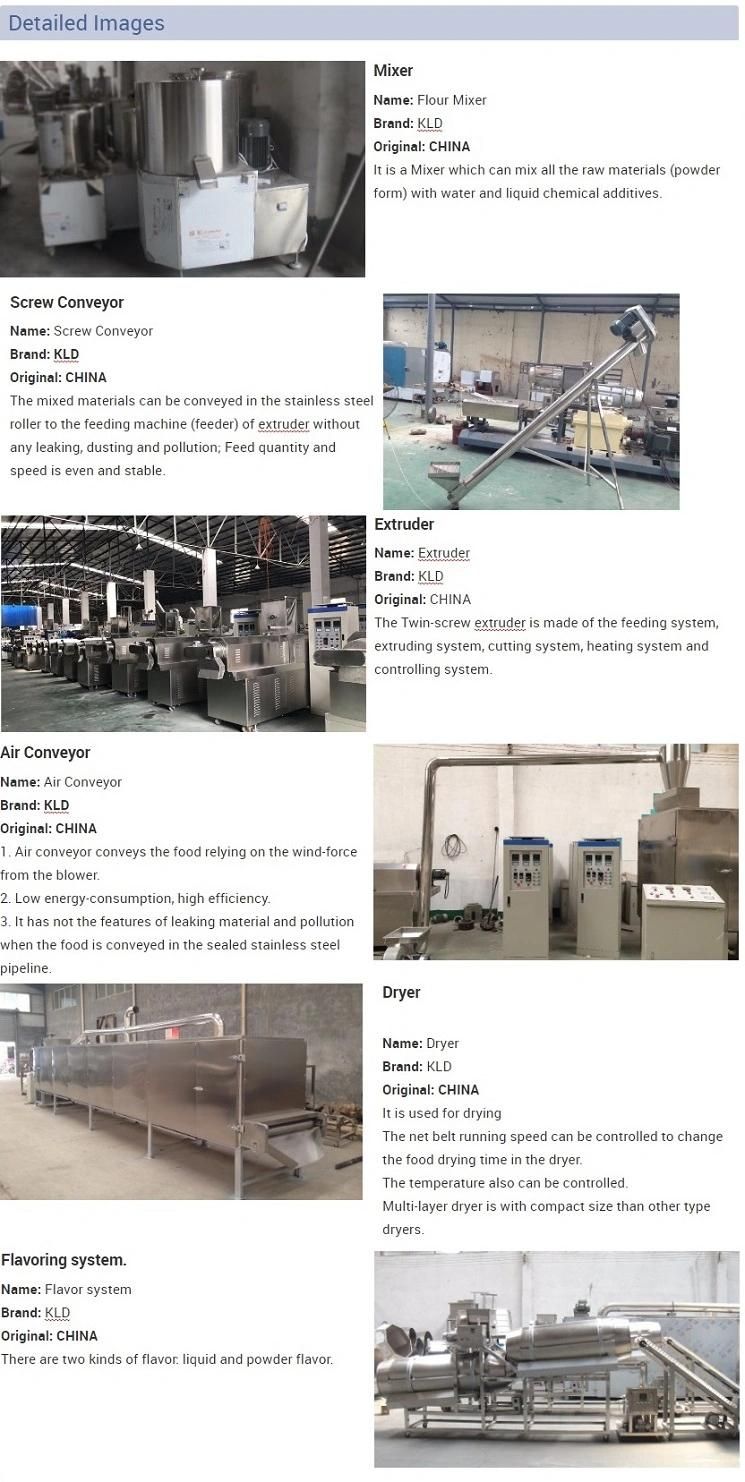 Tvp Tsp Textured Vegetarian Soya Meat Processing Production Line