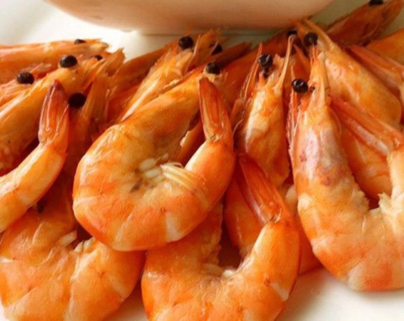 Seafood Steam Blanching Machinery Shrimp Boiling Machine