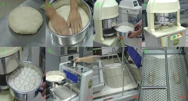 Bakery Bread Dough Divider Machine Automatic Dough Cutter